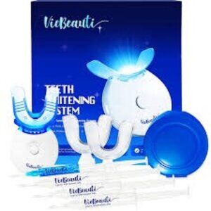 VieBeauti Teeth Whitening Kit - 5X LED Light Tooth Whitener